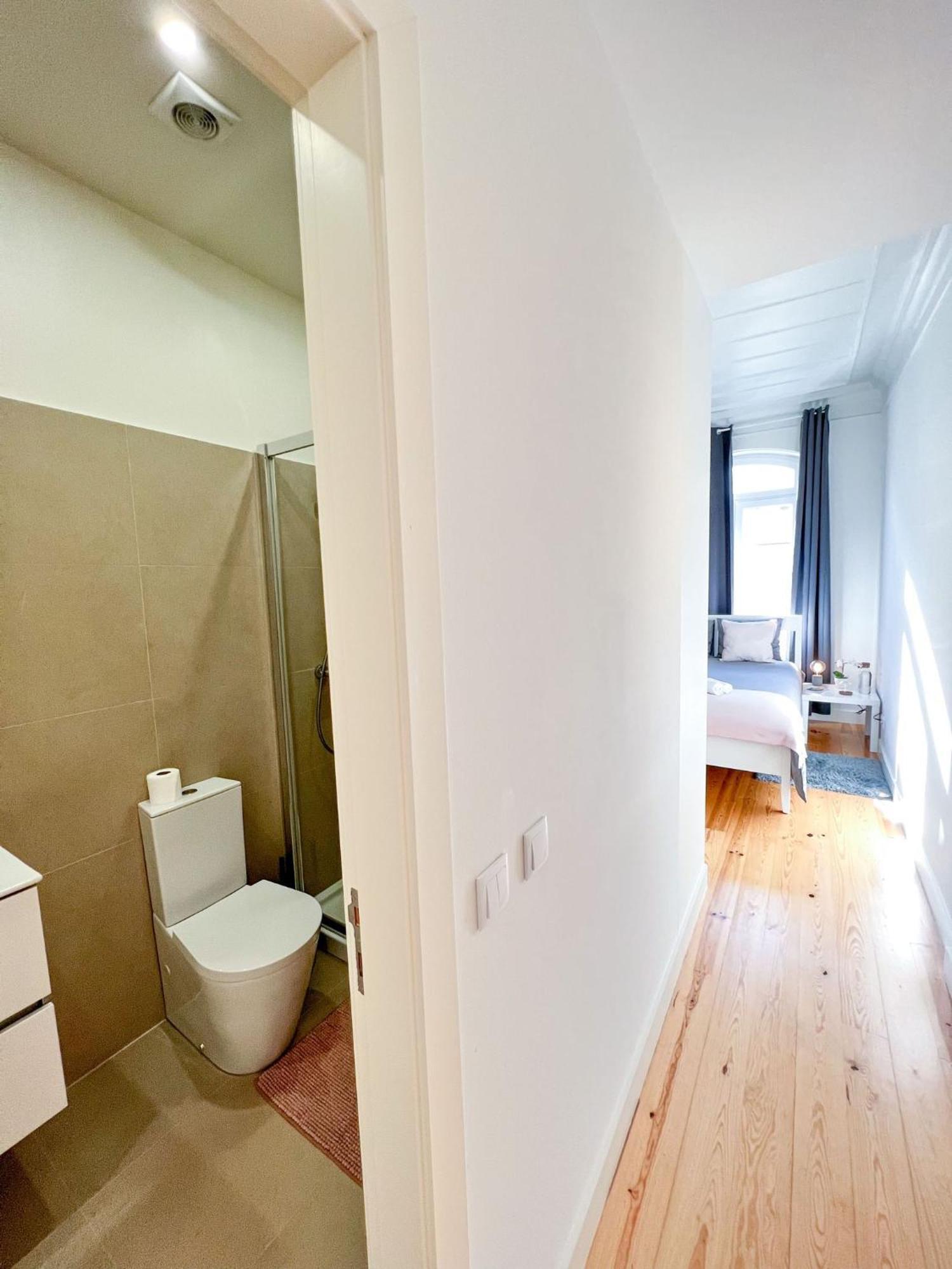 Cozy Room With Privative Bathroom On Rua Augusta Lisabona Exterior foto